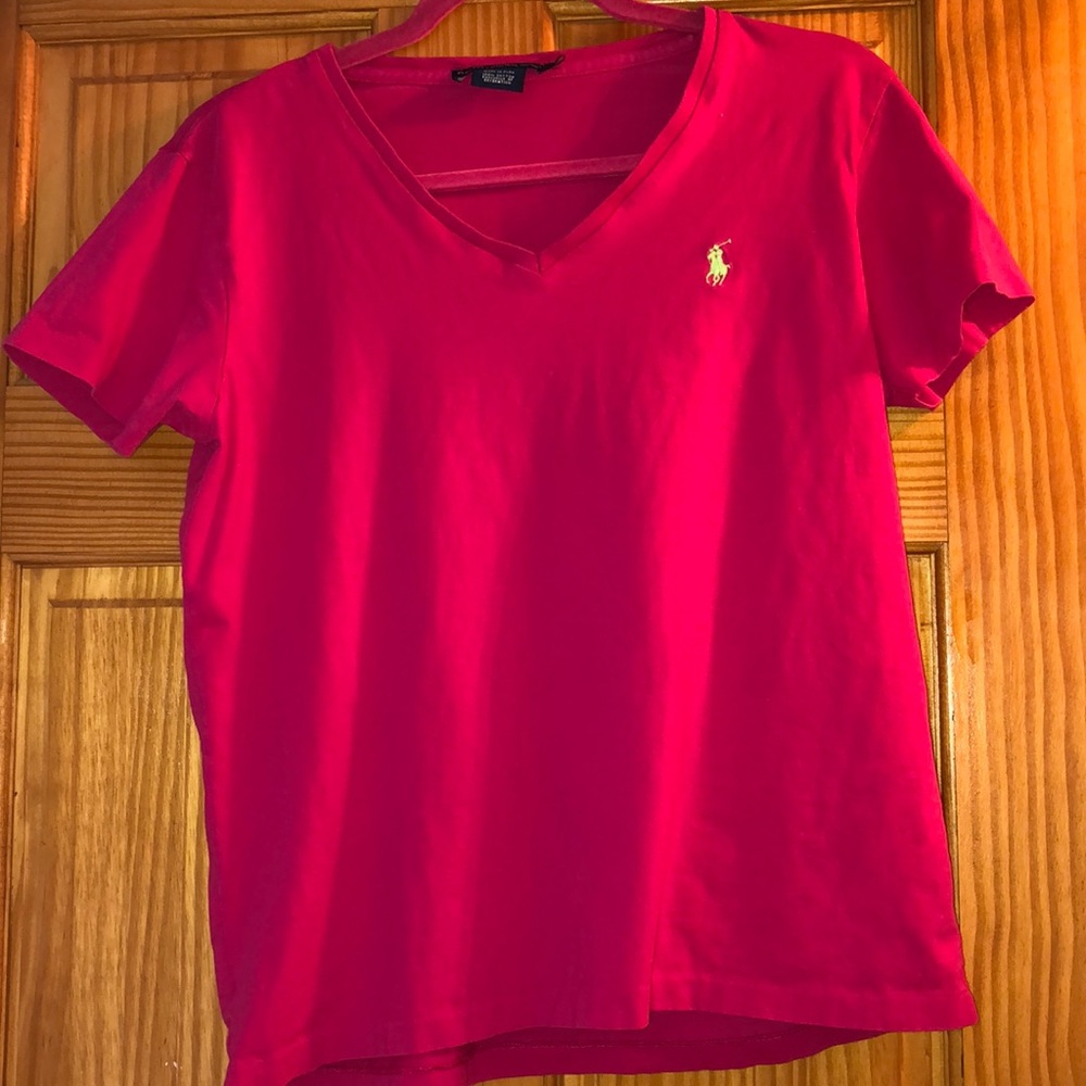Ralph Lauren Pink Polo Tee